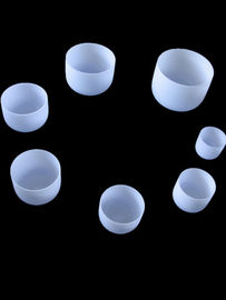 Des bols de cristal chantant au quartz prématuré avec 7 notes de chakra pour l'usine vendent directement