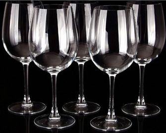 Verres à vin au quartz de haute pureté