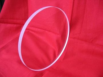 Disques de verre à quartz rond (polissés)