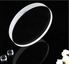 disque de verre en quartz clair