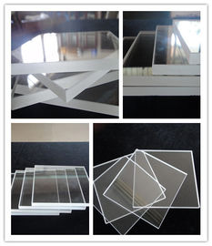 Plaques de verre au quartz à haute pureté 99,99% provenant de fabrication