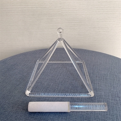 Fournisseur en gros de pyramides chantantes en cristal de quartz