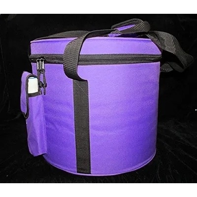 Tissus fonctionnels de haute qualité  Étui de transport violet pour la protection du set de bols chantants