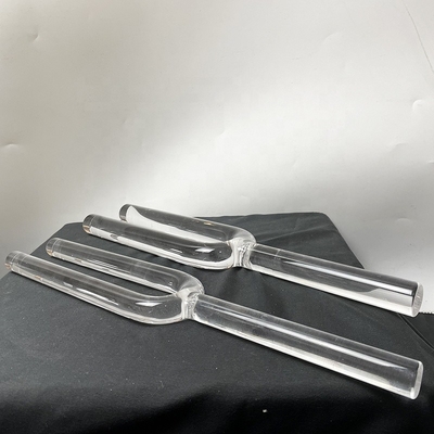 Petite fourchette de réglage en cristal de quartz transparent