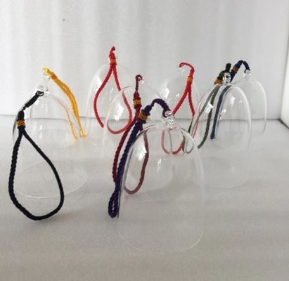 Cristaux de quartz chantants, cloches suspendues