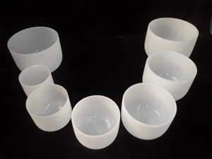 Fabricant chinois de bols chantants en cristal de quartz classiques