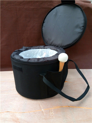 Accessoires pour bols de chant en cristal avec sac et marteaux en caoutchouc
