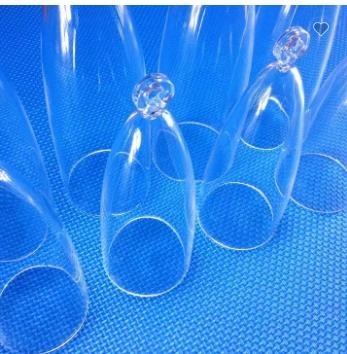Un ensemble de cloches de chant en cristal de quartz transparent fabriqué en Chine
