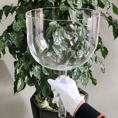 Bols chantants en cristal avec support au son incroyablement long et durable