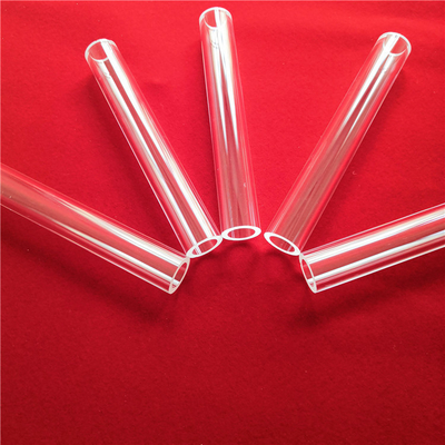 Tube en verre de quartz clair pour lampe UV Prix de gros Faible MOQ OEM disponible