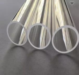 Service OEM de tubes en verre de quartz transparent de qualité supérieure disponible