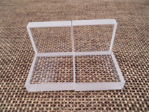 Plaque de verre au quartz poli pour fenêtre d'observation et industrie prix de gros