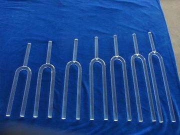 16mm Clear Tuning Fork D# note Les organes sexuels Chakra