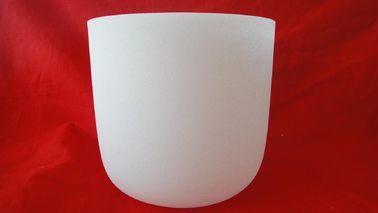 Creuset en quartz opaque blanc
