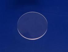 Plaque de verre au quartz transparent