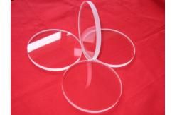 Plaque de verre au quartz transparent
