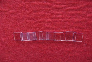 Plaque de verre de quartz fin 10*10*2mm