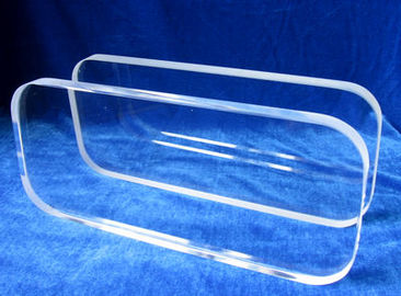 Plaque de verre optique au quartz