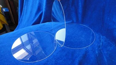 Disque en verre de quartz pour haute résistance à la température et l'industrie, fabriqué en Chine