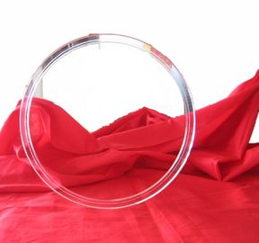 Anneaux de quartz transparents