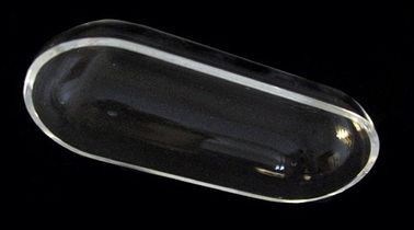 Bateaux en verre de quartz transparent de haute pureté