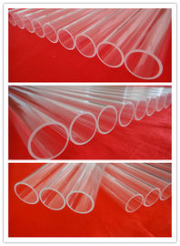 Tubes en verre de quartz transparent de toutes tailles
