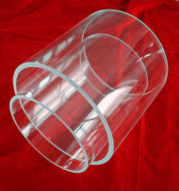 Tubes de quartz de grand diamètre avec une pureté de 99,9% min ((OD4mm à 420mm)