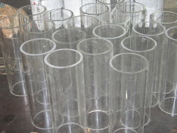 Enveloppe de quartz transparente de silice de haute pureté de l'usine chinoise