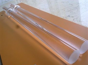 Barres en verre quartz massif transparent pour semi-conducteurs