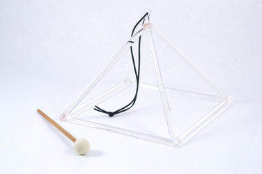 Quartz cristal chantant pyramide 9 pouces