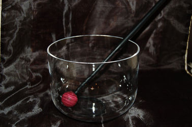 Bols chantants en cristal de quartz clair