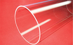 Tubes en verre de quartz de grande pureté à large diamètre