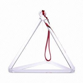 La Chine chante des pyramides de cristal de quartz