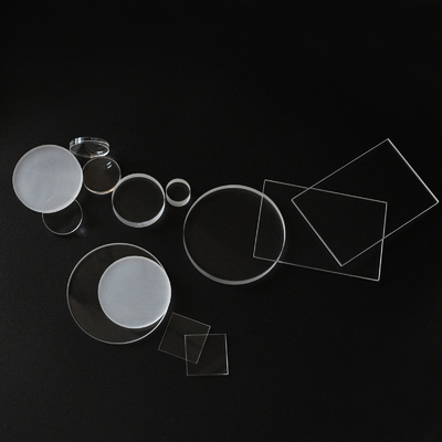 Plaques de verre de quartz, petits morceaux en quartz de haute pureté pour l'industrie