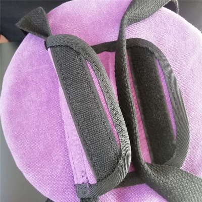 Étui de transport violet avec poignée pour bols chantants en cristal de 6 à 10 pouces