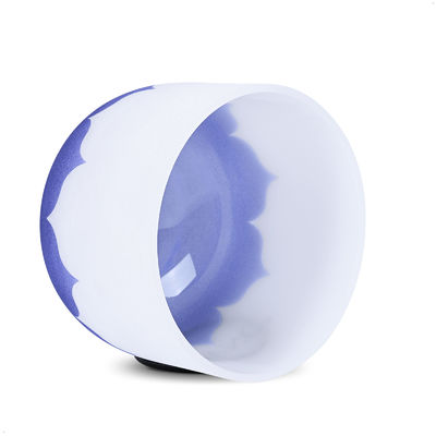 Un ensemble de bol de chant du chakra de lotus couleur unique pour le bain sonore et la méditation