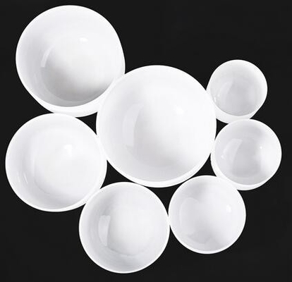 Des bols de cristal chantant au quartz prématuré avec 7 notes de chakra pour l'usine vendent directement