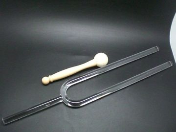 16mm Clear Tuning Fork D# note Les organes sexuels Chakra