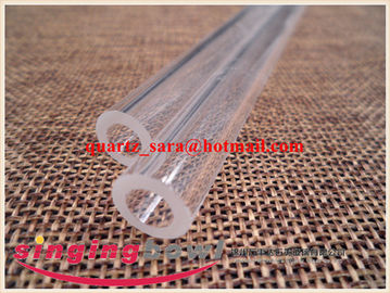 Tubes en verre de quartz de qualité supérieure 99,99%