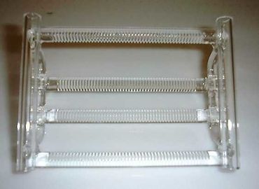 Barque en quartz clair faite de quartz de haute pureté SiO2 99,99% fabriqué en Chine