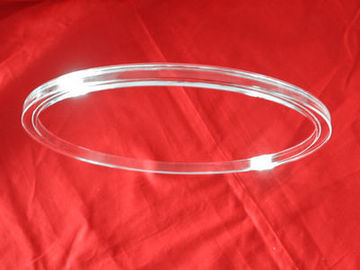 Anneau de verre quartz transparent du verre quartz Wanshida fabriqué en Chine