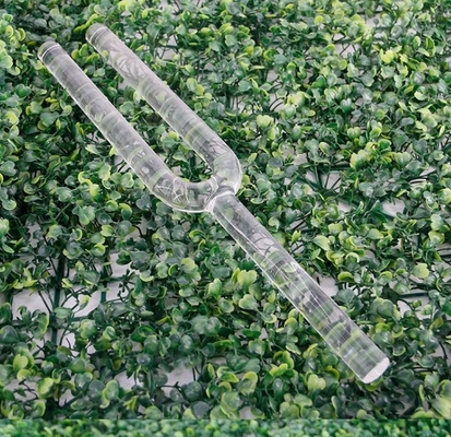 Diapasons clairs en cristal de quartz de haute pureté
