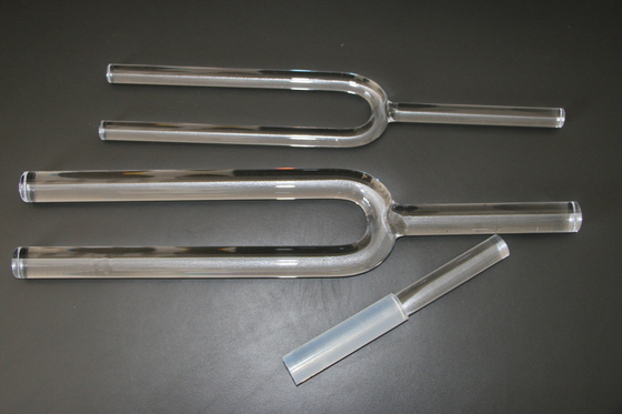 Thérapie sonore Diapasons en cristal de quartz fabriqués à la main prix de gros