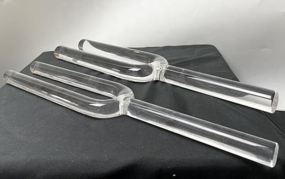 Thérapie sonore Diapasons en cristal de quartz fabriqués à la main prix de gros