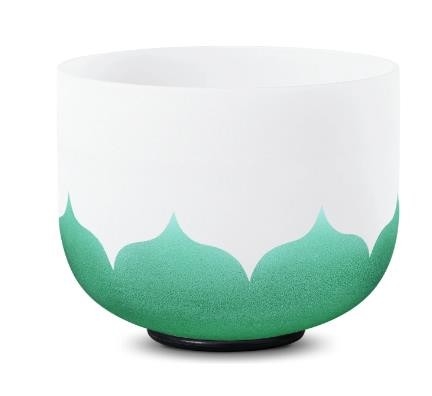 Fabricant direct Frosted Lotus Chakra Crystal Singing Bowl toutes sortes de tailles et de notes de chakra