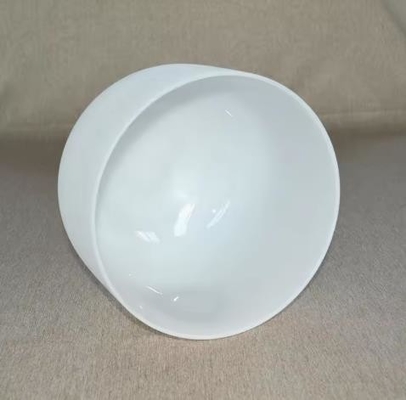 Bol chantant en cristal givré pour le chakra du troisième œil, 8 pouces, pour la méditation, pour la fête des pères