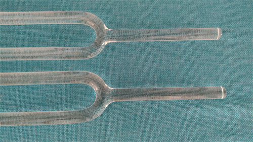 Fabrication de diapasons en cristal