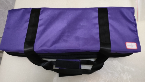 Tissu oxford résistant à l'usure Pourpre Casque à fourchette de réglage en cristal