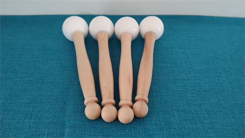 Bâtons en caoutchouc pour bol de chant en cristal