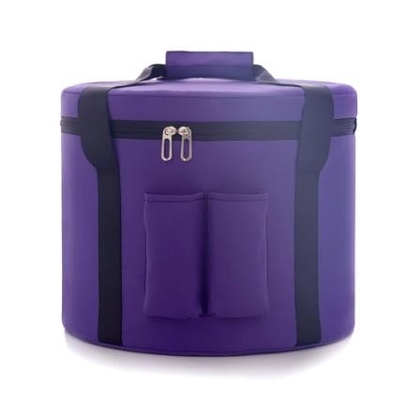 Étui rembourré pour bol chantant en cristal avec couche de protection épaisse